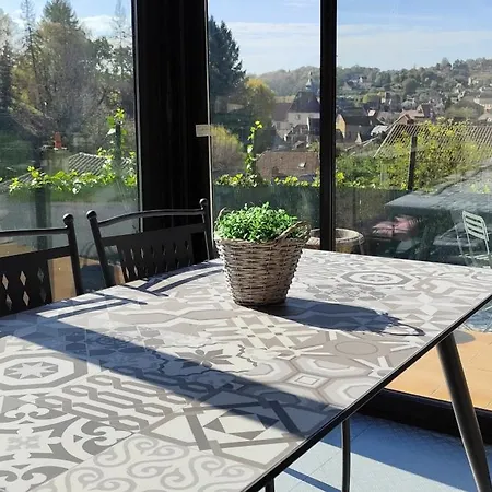Maison Vue Sur La Cite , Proche Du Centre Sarlat